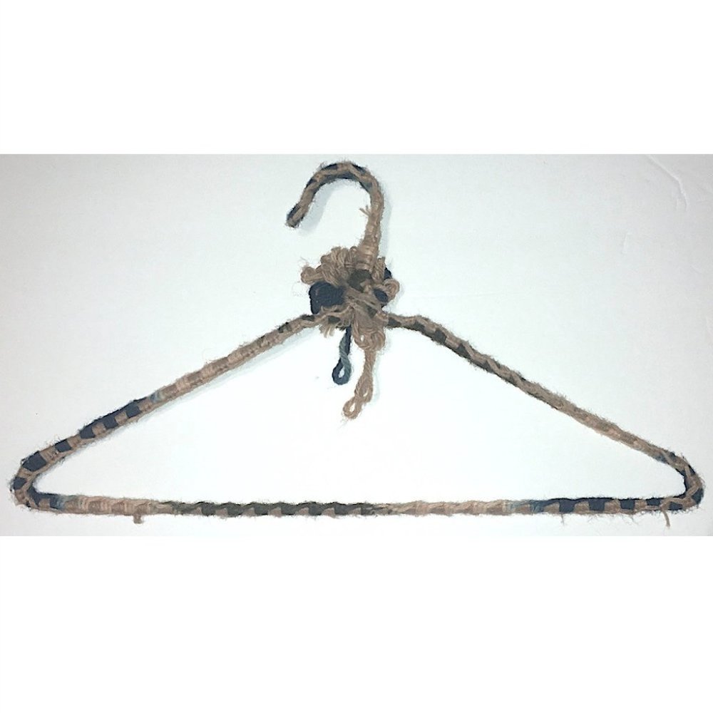 Vintage Crochet Hanger